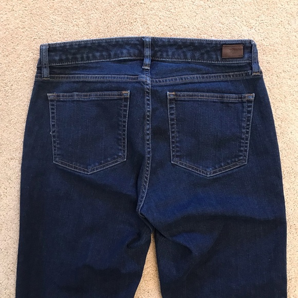 Lauren Ralph Lauren Denim Blue Jeans Womens Size 6 Dark Blue Mid Rise Straight - Picture 5 of 13
